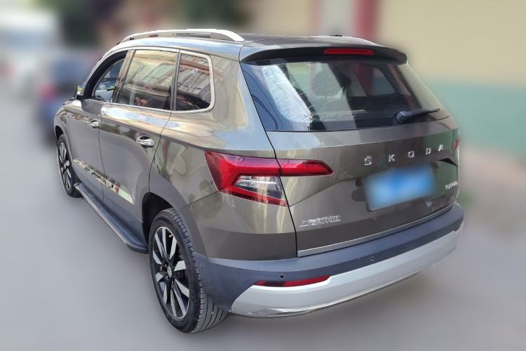 Used Skoda Karoq 2020 TSI280 Luxury Smart Edition China VI Standard Rear Left 45 Deg