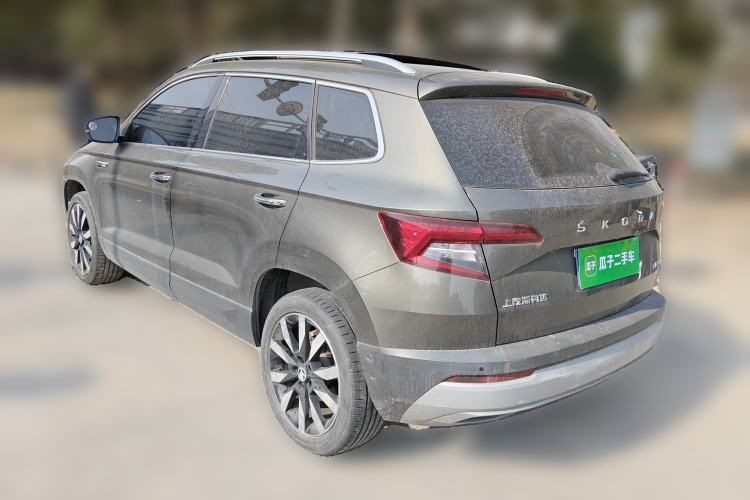 Used Skoda Karoq 2020 TSI280 Luxury Smart Edition China VI Standard Rear Left 45 Deg