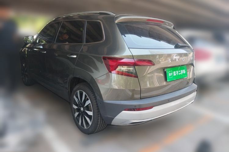Used Skoda Karoq 2020 TSI280 Luxury Smart Edition China VI Standard Rear Left 45 Deg