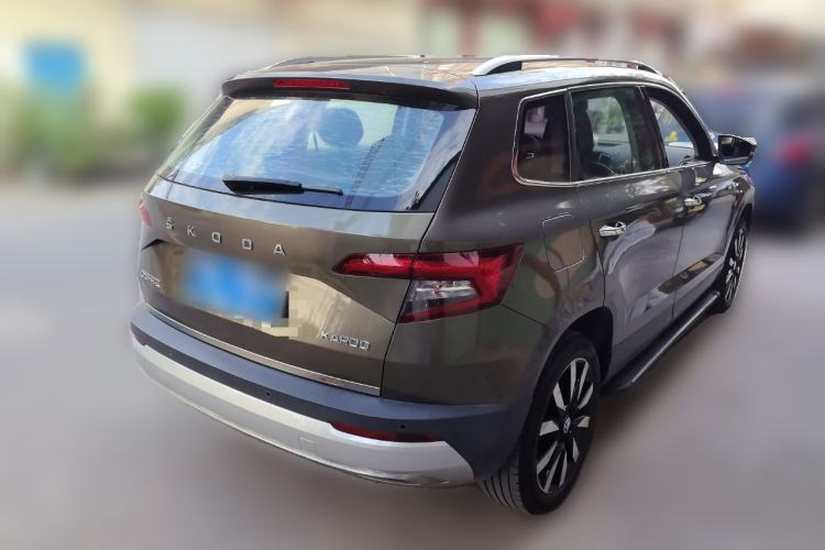 Used Skoda Karoq 2020 TSI280 Luxury Smart Edition China VI Standard Rear Right 45 Deg