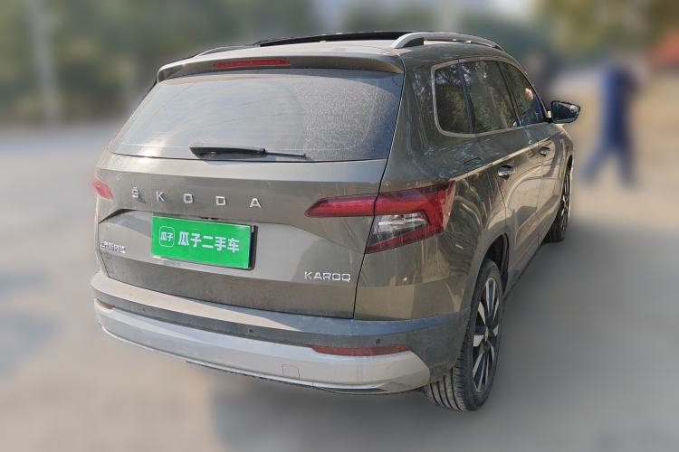 Used Skoda Karoq 2020 TSI280 Luxury Smart Edition China VI Standard Rear Right 45 Deg