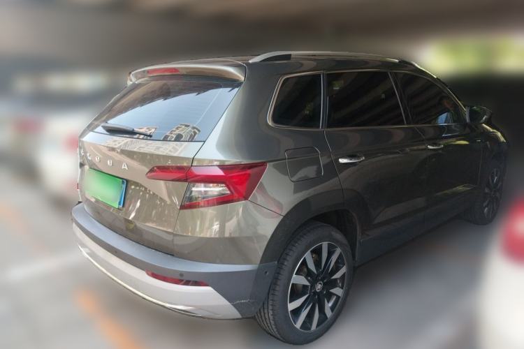 Used Skoda Karoq 2020 TSI280 Luxury Smart Edition China VI Standard Rear Right 45 Deg