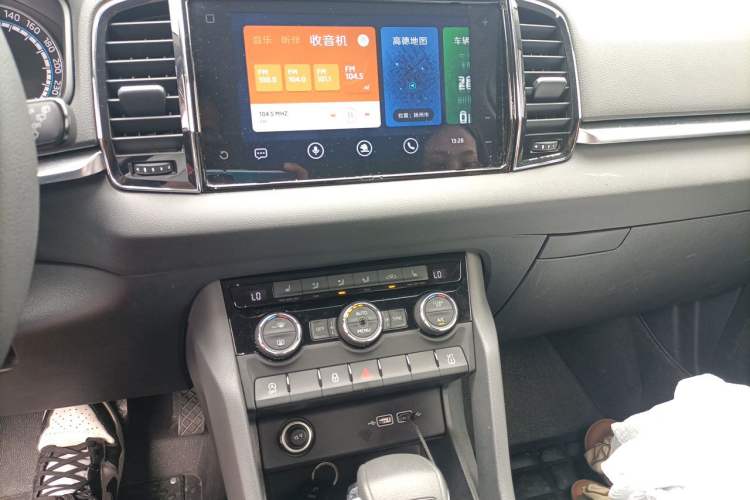 Used Skoda Karoq 2020 TSI280 Smart Drive Technology Edition China VI Audio And AC Panel