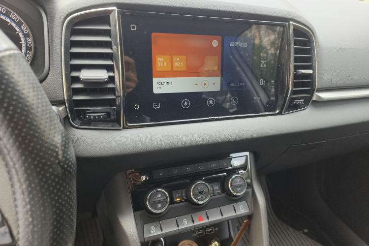 Used Skoda Karoq 2020 TSI280 Smart Drive Technology Edition China VI Audio And AC Panel