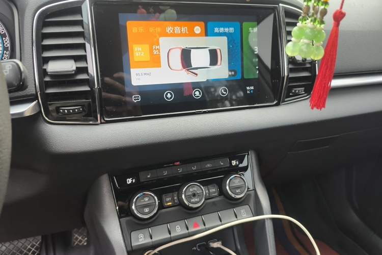 Used Skoda Karoq 2020 TSI280 Smart Drive Technology Edition China VI Audio And AC Panel