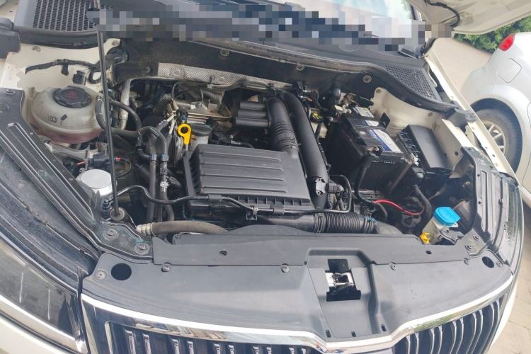 Used Skoda Karoq 2020 TSI280 Luxury Smart Edition China VI Standard Engine Bay