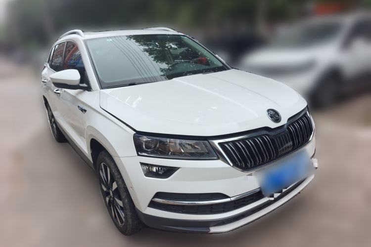 Used Skoda Karoq 2020 TSI280 ZhiXing Flagship Edition China VI Front Right 45 Deg