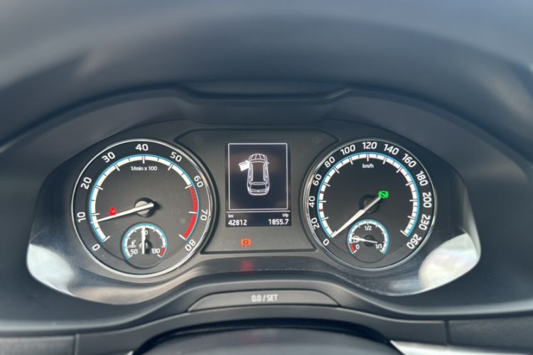 Used Skoda Karoq 2020 TSI280 Smart Drive Technology Edition China VI Odometer Close Up