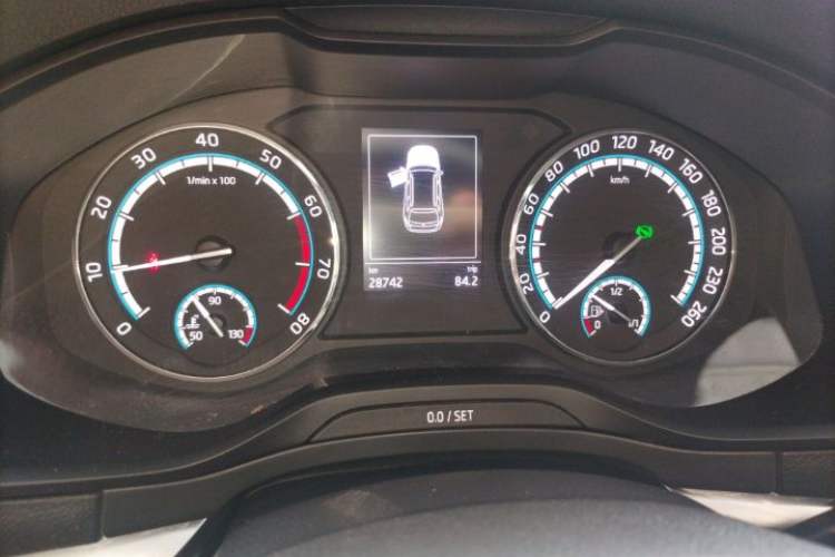 Used Skoda Karoq 2020 TSI280 Luxury Smart Edition China VI Standard Odometer Close Up