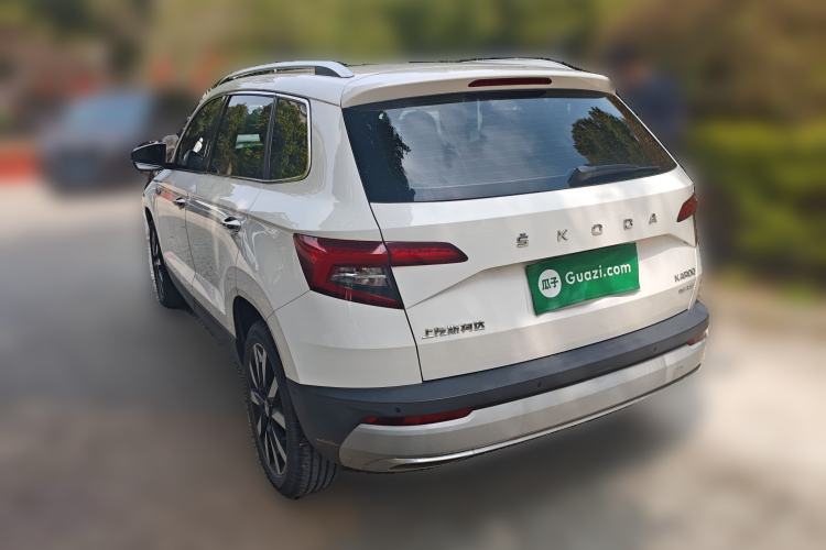 Used Skoda Karoq 2020 TSI280 Luxury Smart Edition China VI Standard Rear Left 45 Deg