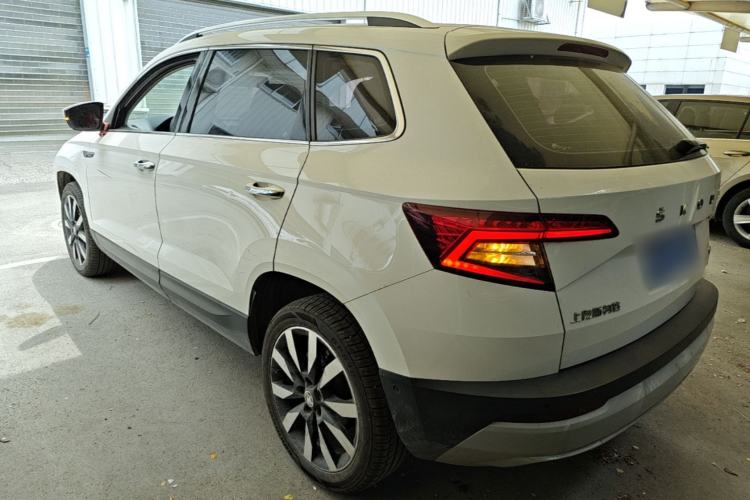 Used Skoda Karoq 2020 TSI280 Luxury Smart Edition China VI Standard Rear Left 45 Deg