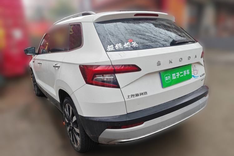 Used Skoda Karoq 2020 TSI280 Luxury Smart Edition China VI Standard Rear Left 45 Deg