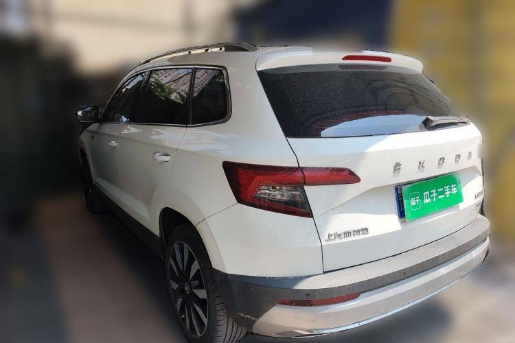 Used Skoda Karoq 2020 TSI280 Luxury Smart Edition China VI Standard Rear Left 45 Deg