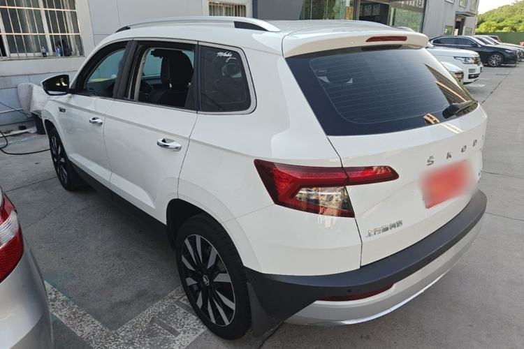 Used Skoda Karoq 2020 TSI280 Luxury Smart Edition China VI Standard Rear Left 45 Deg