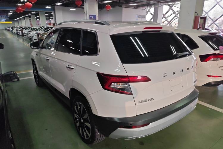 Used Skoda Karoq 2020 TSI280 Luxury Smart Edition China VI Standard Rear Left 45 Deg