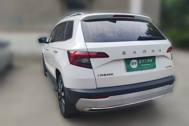 Used Skoda Karoq 2020 TSI280 Luxury Smart Edition China VI Standard Rear Left 45 Deg