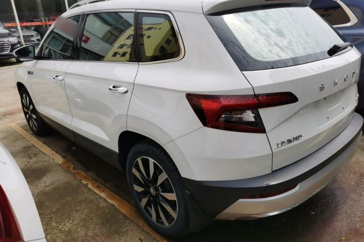 Used Skoda Karoq 2020 TSI280 Luxury Smart Edition China VI Standard Rear Left 45 Deg