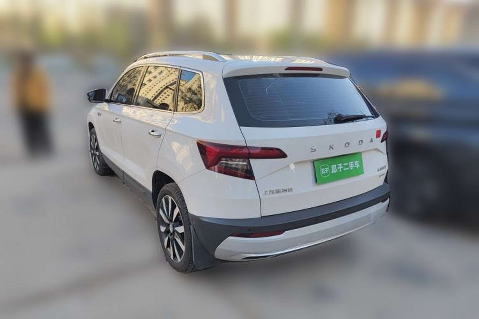 Used Skoda Karoq 2020 TSI280 Luxury Smart Edition China VI Standard Rear Left 45 Deg