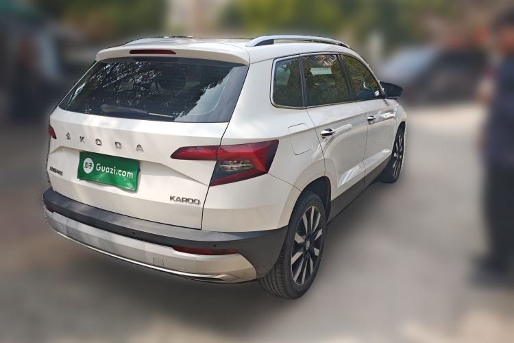 Used Skoda Karoq 2020 TSI280 Luxury Smart Edition China VI Standard Rear Right 45 Deg