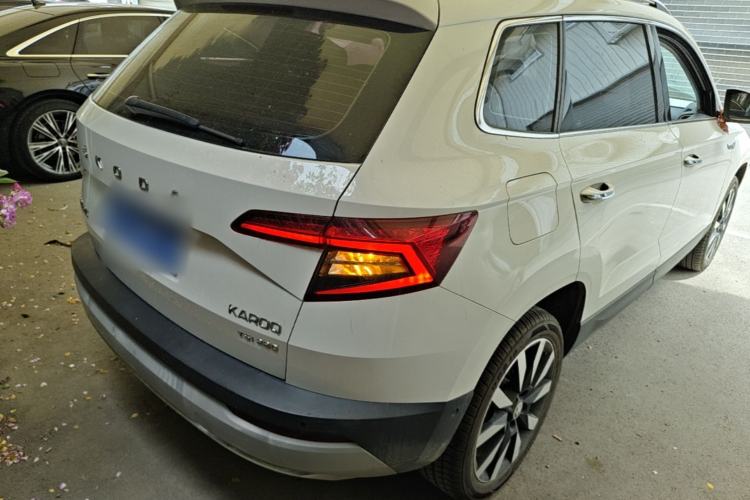 Used Skoda Karoq 2020 TSI280 Luxury Smart Edition China VI Standard Rear Right 45 Deg