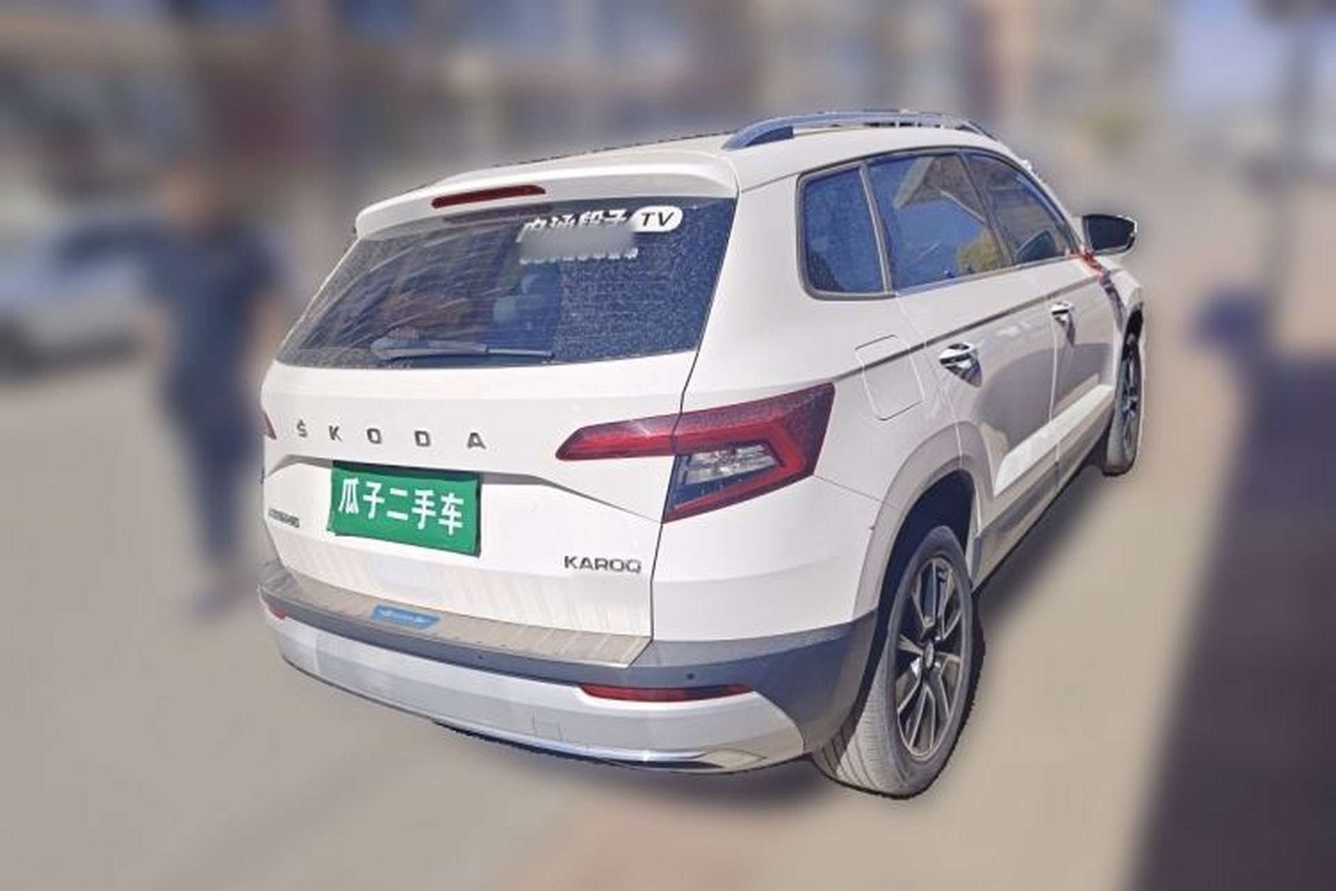 Used Skoda Karoq 2020 TSI280 Smart Drive Technology Edition China VI Rear Right 45 Deg