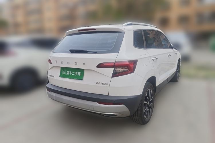 Used Skoda Karoq 2020 TSI280 Smart Drive Technology Edition China VI Rear Right 45 Deg