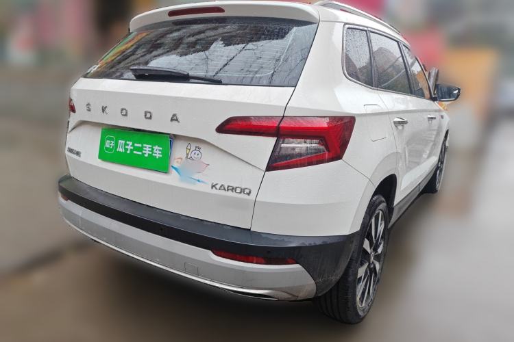 Used Skoda Karoq 2020 TSI280 Luxury Smart Edition China VI Standard Rear Right 45 Deg