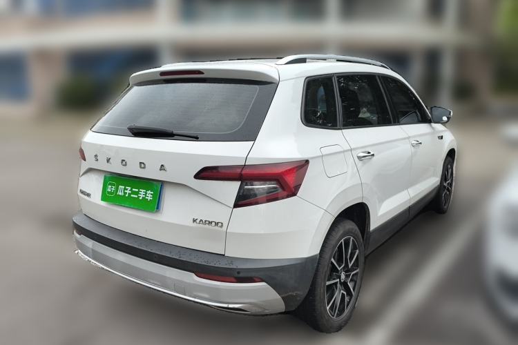 Used Skoda Karoq 2020 TSI280 Smart Drive Technology Edition China VI Rear Right 45 Deg