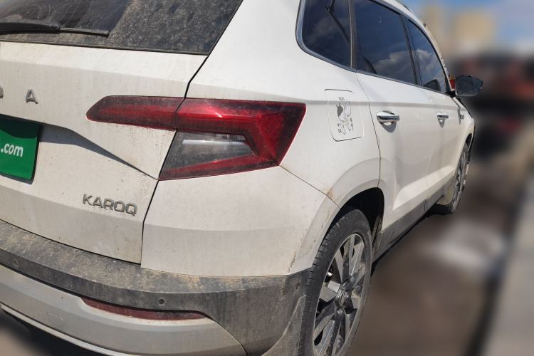 Used Skoda Karoq 2020 TSI280 Luxury Smart Edition China VI Standard Rear Right 45 Deg