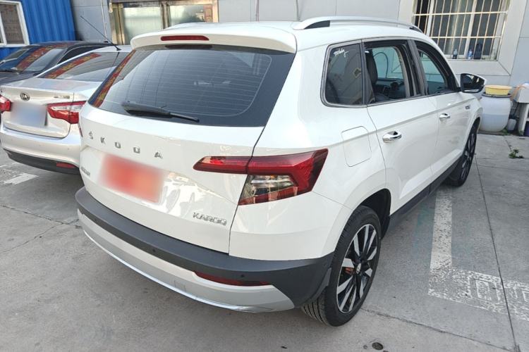 Used Skoda Karoq 2020 TSI280 Luxury Smart Edition China VI Standard Rear Right 45 Deg