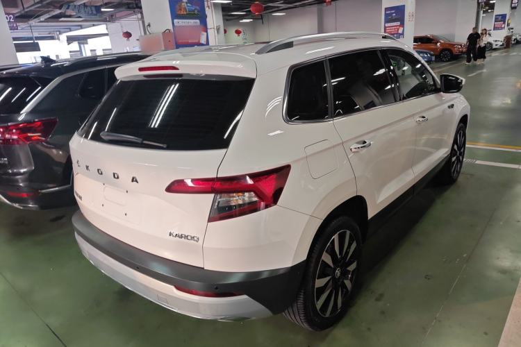 Used Skoda Karoq 2020 TSI280 Luxury Smart Edition China VI Standard Rear Right 45 Deg