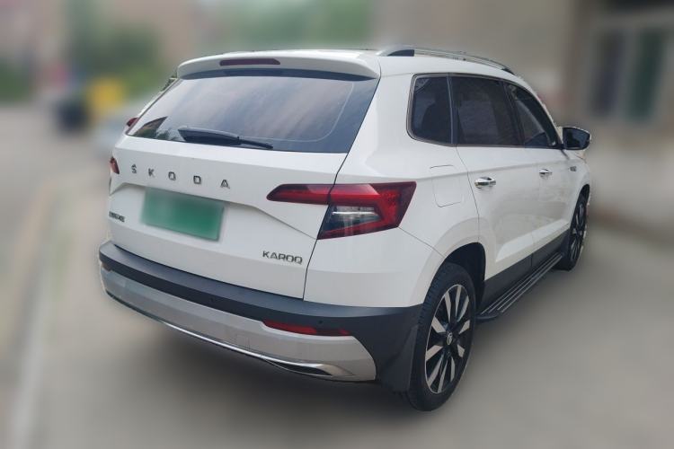 Used Skoda Karoq 2020 TSI280 Luxury Smart Edition China VI Standard Rear Right 45 Deg