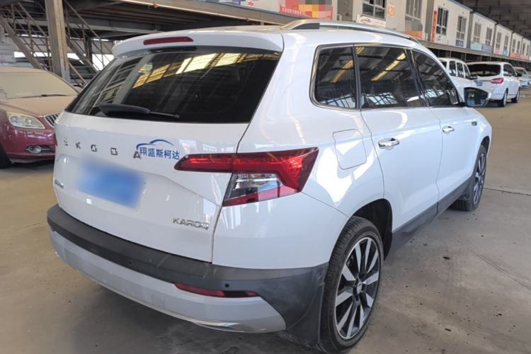Used Skoda Karoq 2020 TSI280 Luxury Smart Edition China VI Standard Rear Right 45 Deg