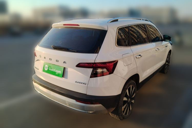 Used Skoda Karoq 2020 TSI280 Luxury Smart Edition China VI Standard Rear Right 45 Deg