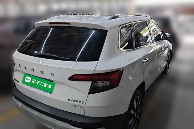 Used Skoda Karoq 2020 TSI280 Luxury Smart Edition China VI Standard Rear Right 45 Deg