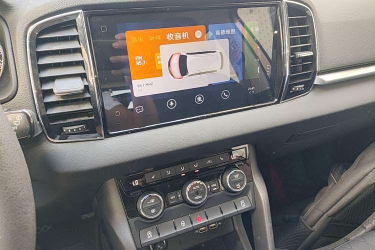 Used Skoda Karoq 2020 TSI280 Smart Drive Technology Edition China VI Audio And AC Panel
