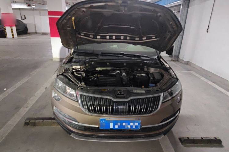 Used Skoda Karoq 2020 TSI280 Luxury Smart Edition China VI Standard Engine Bay