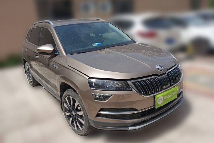 Used Skoda Karoq 2020 TSI280 Luxury Smart Edition China VI Standard Front Right 45 Deg