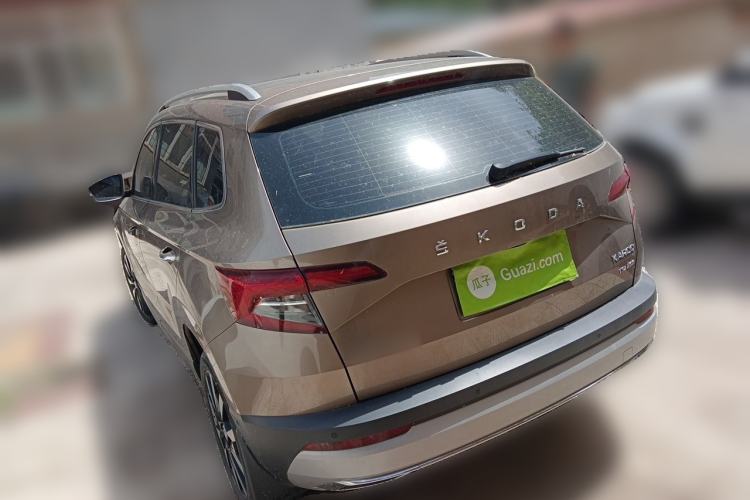 Used Skoda Karoq 2020 TSI280 Luxury Smart Edition China VI Standard Rear Left 45 Deg