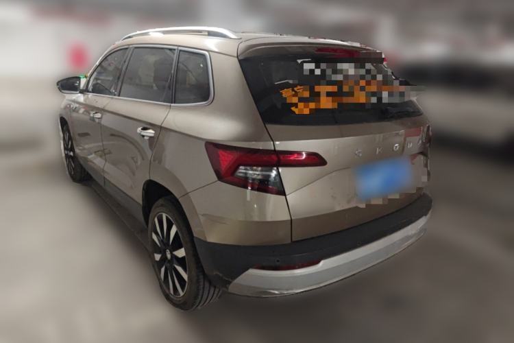 Used Skoda Karoq 2020 TSI280 Luxury Smart Edition China VI Standard Rear Left 45 Deg