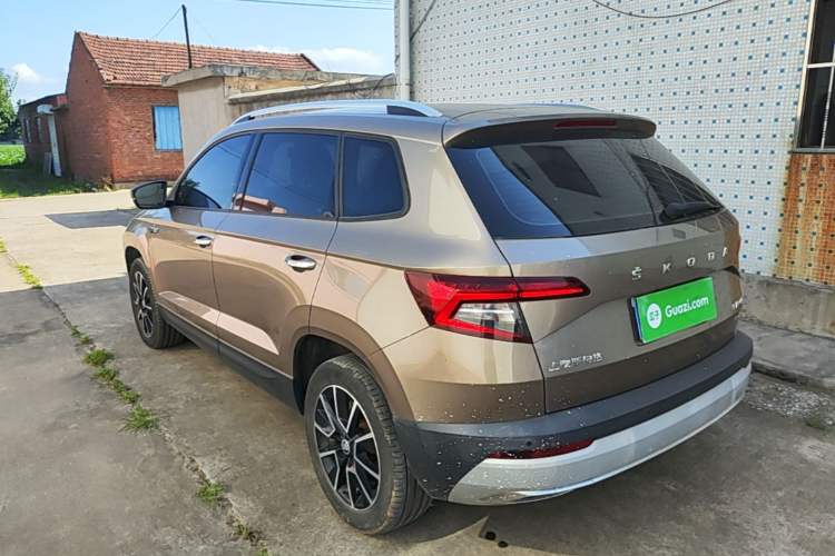 Used Skoda Karoq 2020 TSI280 Smart Drive Technology Edition China VI Rear Left 45 Deg