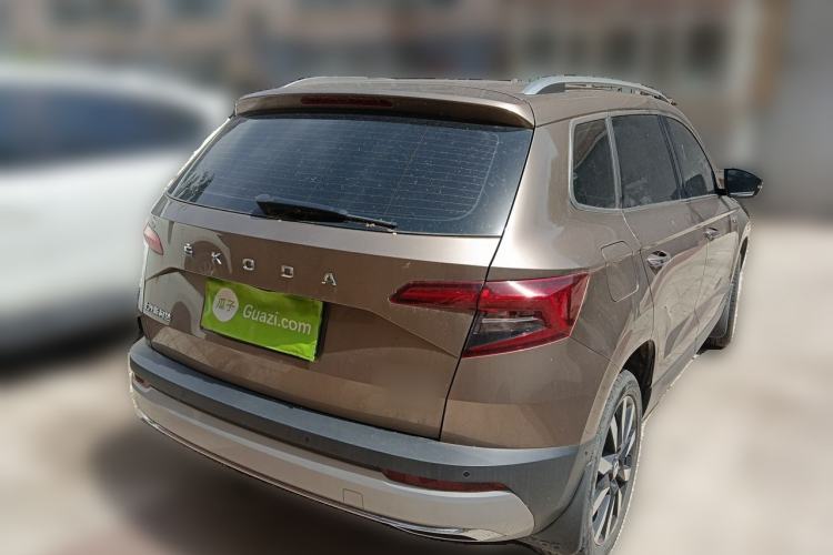 Used Skoda Karoq 2020 TSI280 Luxury Smart Edition China VI Standard Rear Right 45 Deg