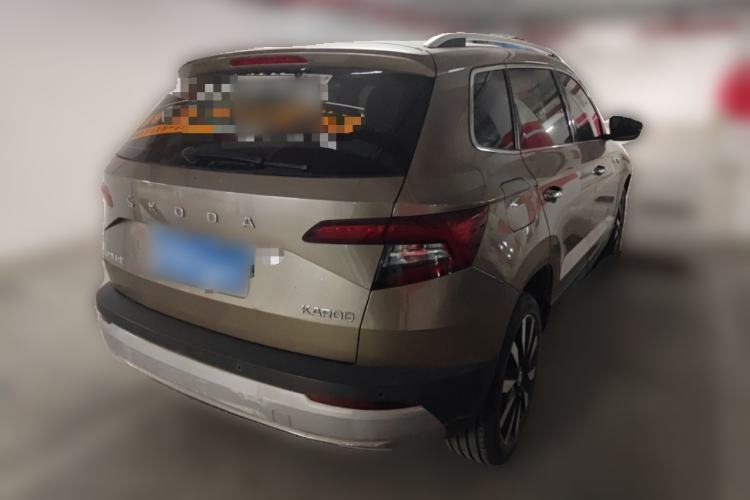 Used Skoda Karoq 2020 TSI280 Luxury Smart Edition China VI Standard Rear Right 45 Deg