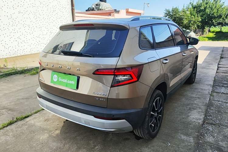Used Skoda Karoq 2020 TSI280 Smart Drive Technology Edition China VI Rear Right 45 Deg