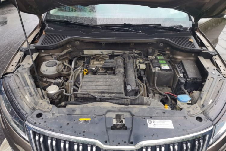 Used Skoda Karoq 2021 TSI280 Technology Edition Engine Bay