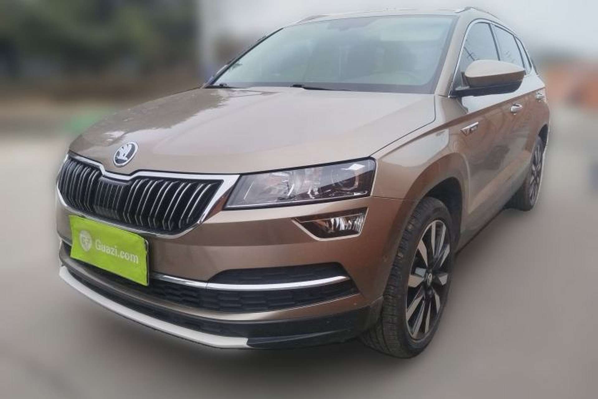 Used Skoda Karoq 2021 TSI280 Luxury Edition Front Left 45 Deg