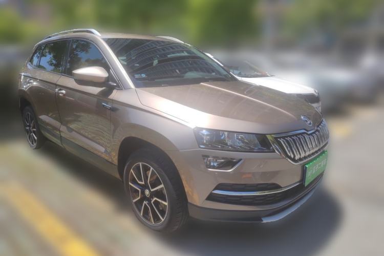 Used Skoda Karoq 2021 TSI280 Technology Edition Front Right 45 Deg