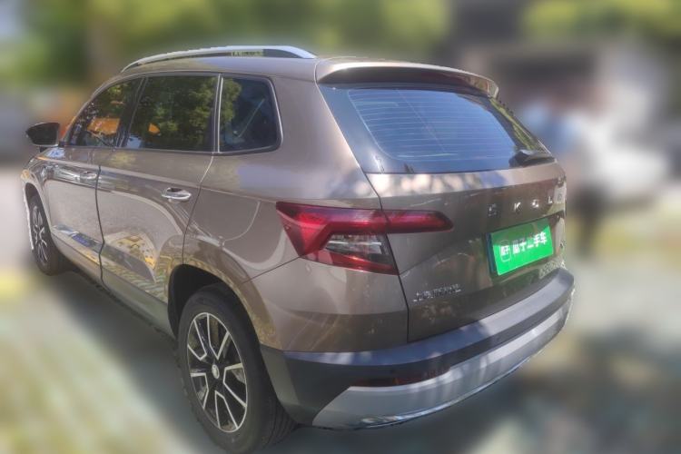 Used Skoda Karoq 2021 TSI280 Technology Edition Rear Left 45 Deg