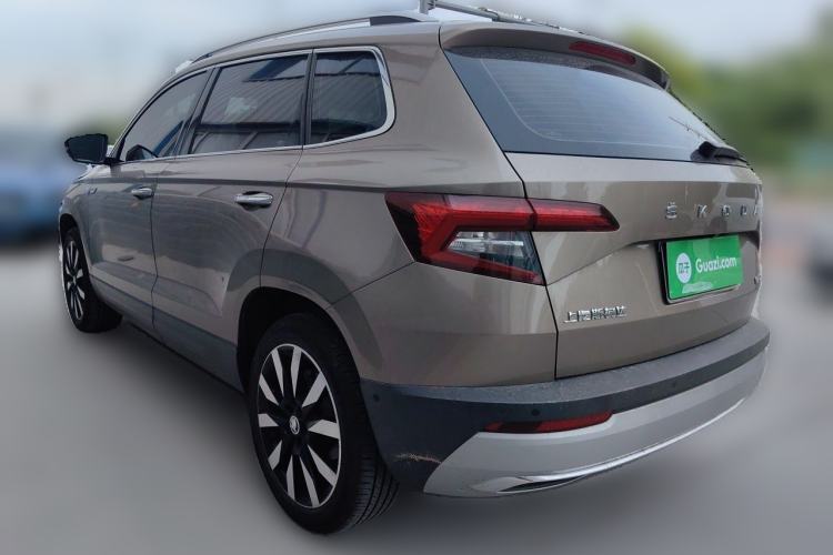 Used Skoda Karoq 2021 TSI280 Luxury Edition Rear Left 45 Deg