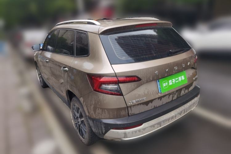 Used Skoda Karoq 2021 TSI280 Technology Edition Rear Left 45 Deg